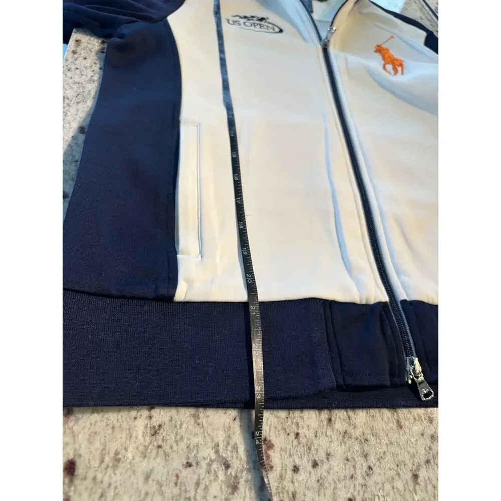 Polo Ralph Lauren US Open Ball Crew Track Jacket Sz L